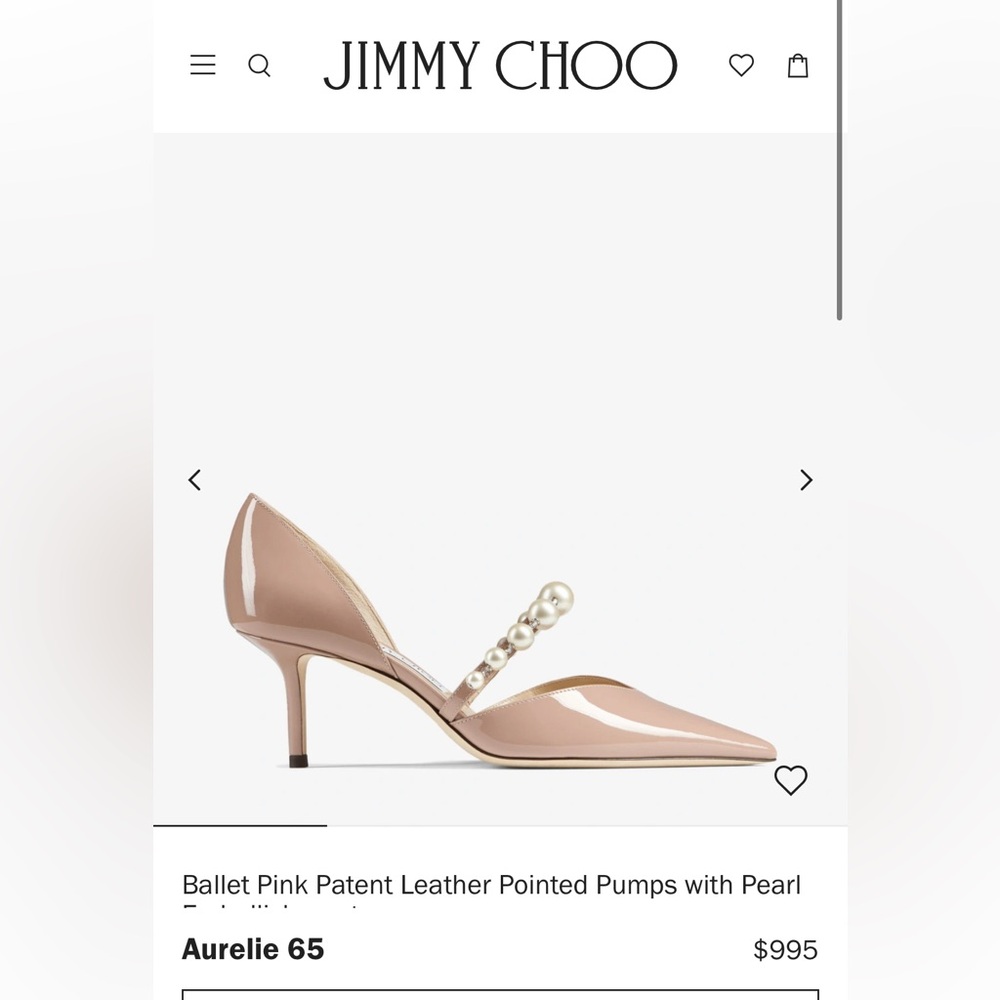 Jimmy Choo Aurelie 65 size 38